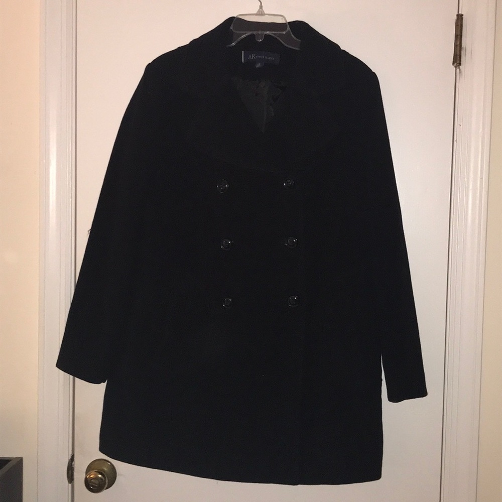 Anne Klein Wool Pea Coat XL
